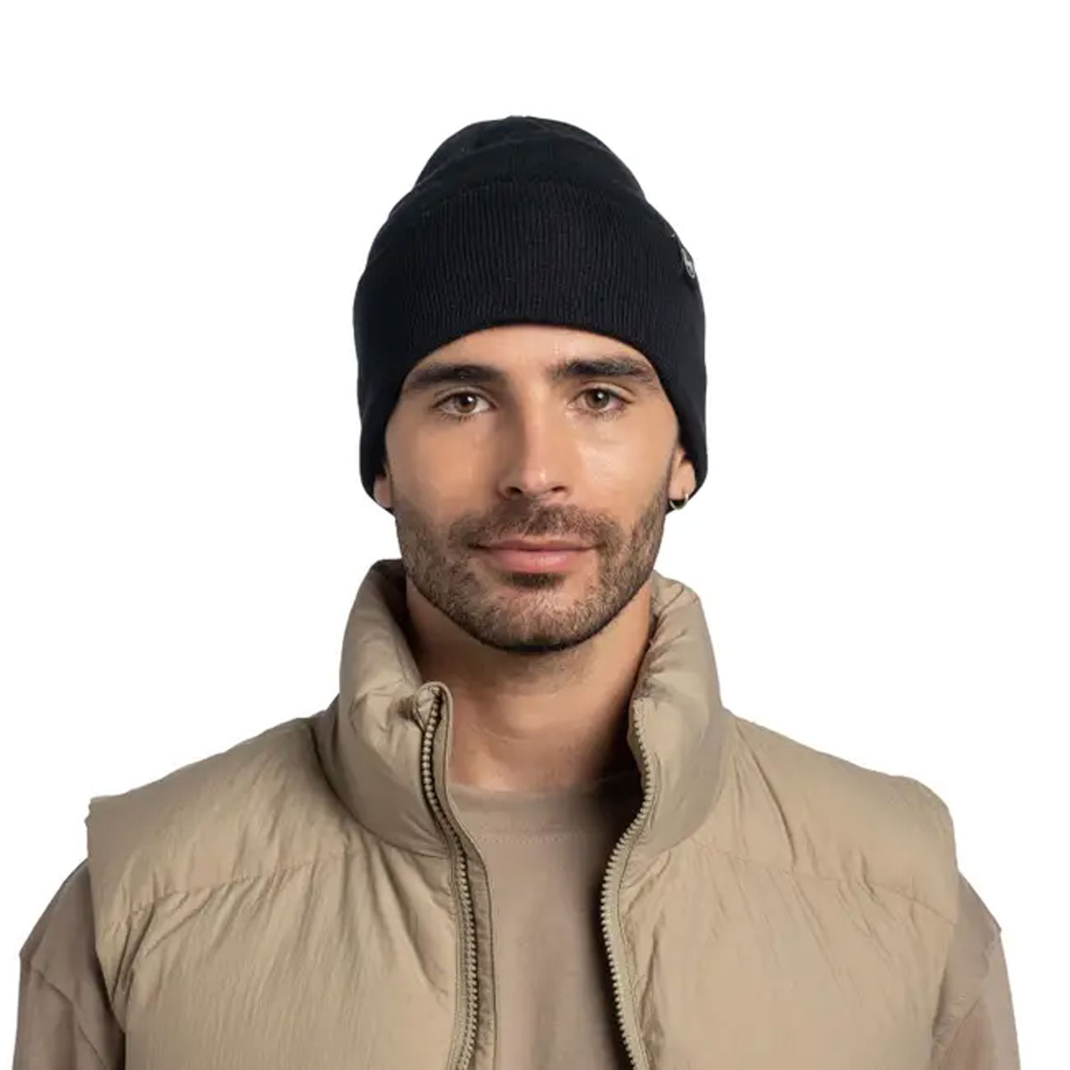 BUFF - KNITTED BEANIE LILON BLACK BUFF - KNITTED BEANIE LILON BLACK