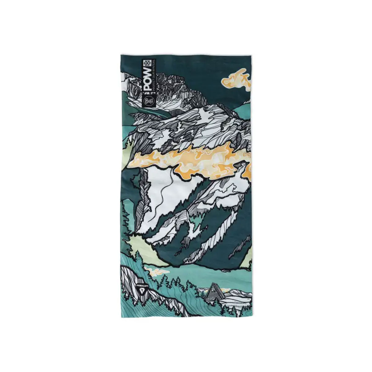 Buff - THERMONET NECKWARMER POW LIXOT GREEN (134704.845.10.00)