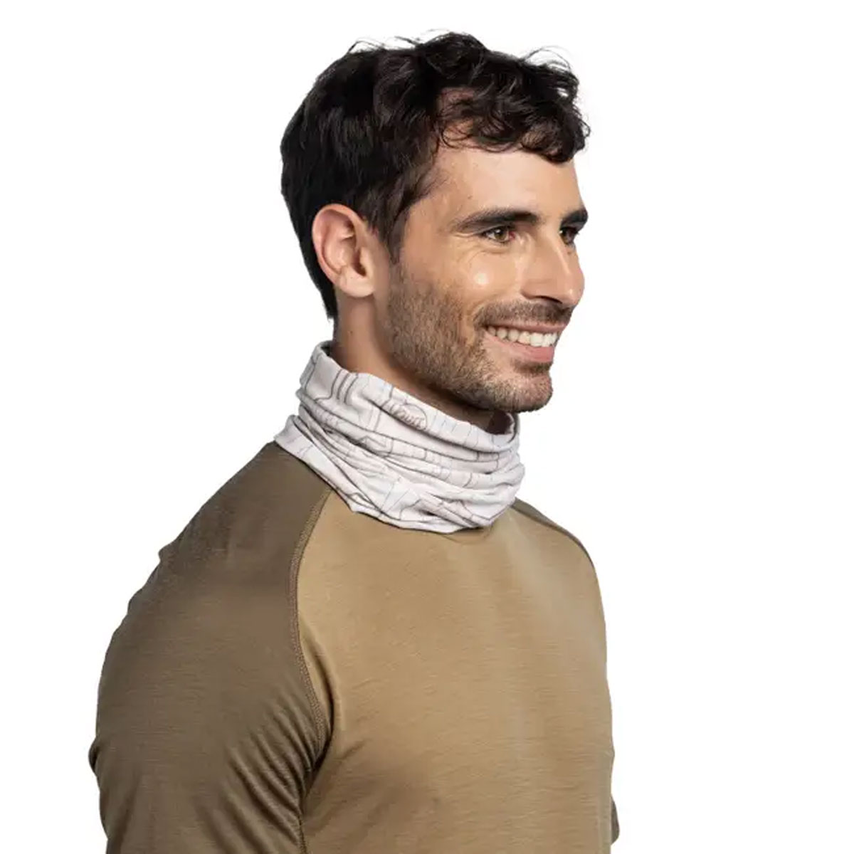 BUFF - COOLNET UV NECKWEAR ABIES BIRCH GREY