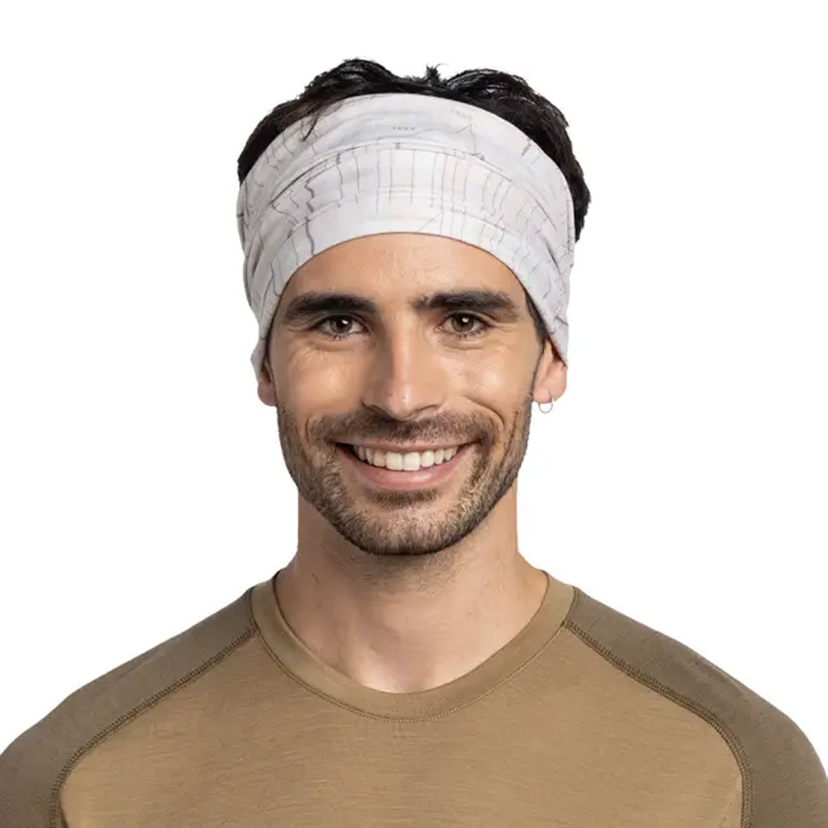 BUFF - COOLNET UV NECKWEAR ABIES BIRCH GREY