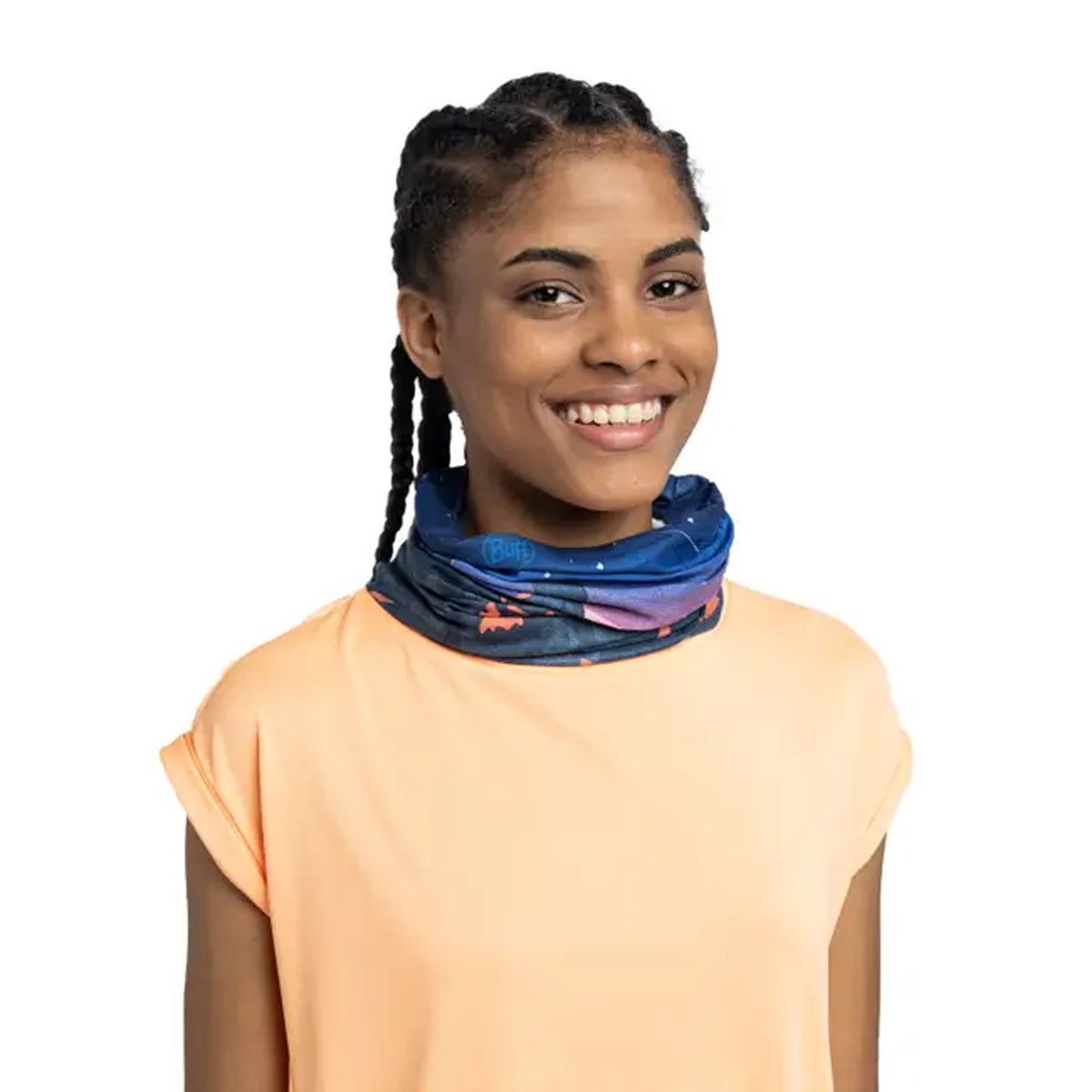 BUFF - COOLNET UV NECKWEAR GIGITAH NIGHT BLUE