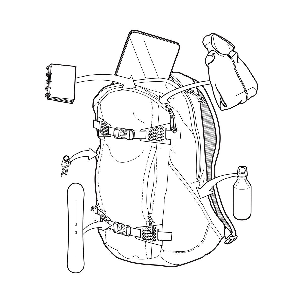 BURTON - DAY HIKER 2.0 BACKPACK 22 L
