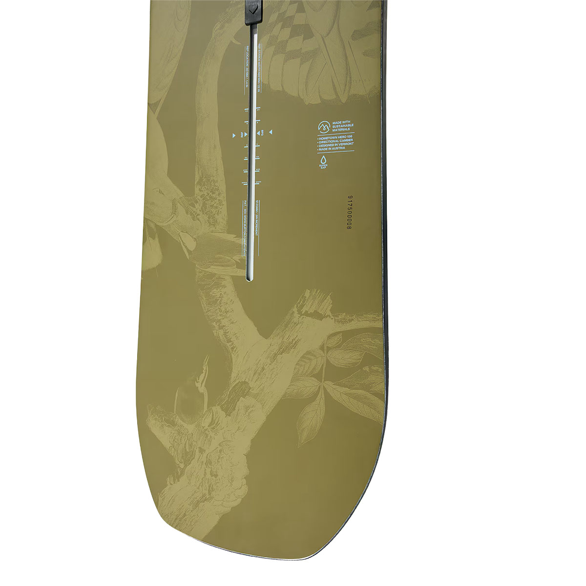 BURTON - FAMILY TREE HOMETOWN HERO CAMBER SNOWBOARD