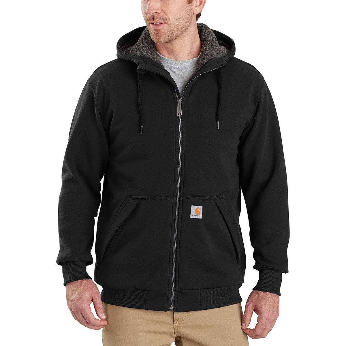 CARHARTT - RAIN DEFENDER MIDWEIGHT SHERPA SWEATSHIRT