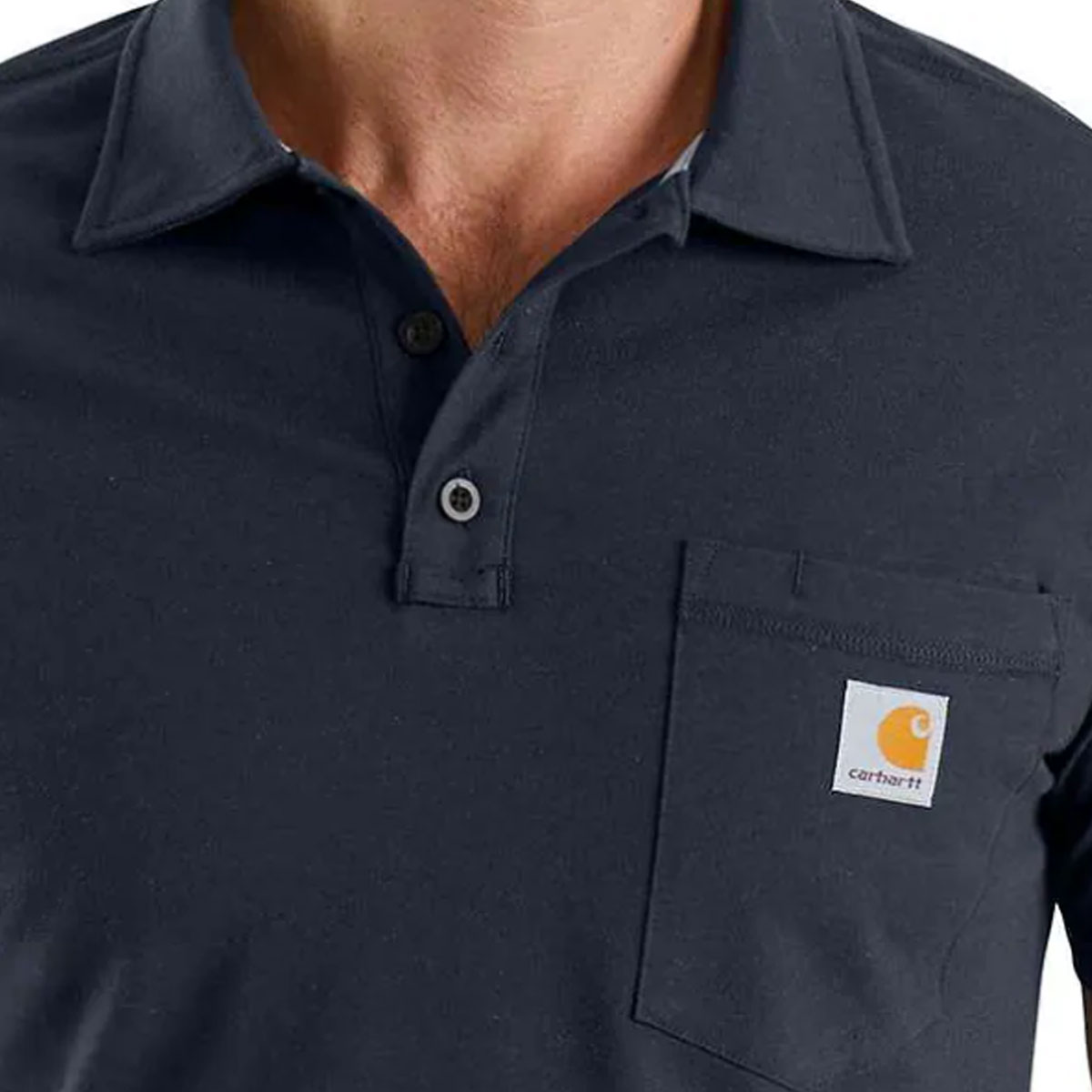 CARHARTT - FORCE DELMONT POCKET POLO T-SHIRT