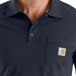 CARHARTT - FORCE DELMONT POCKET POLO T-SHIRT