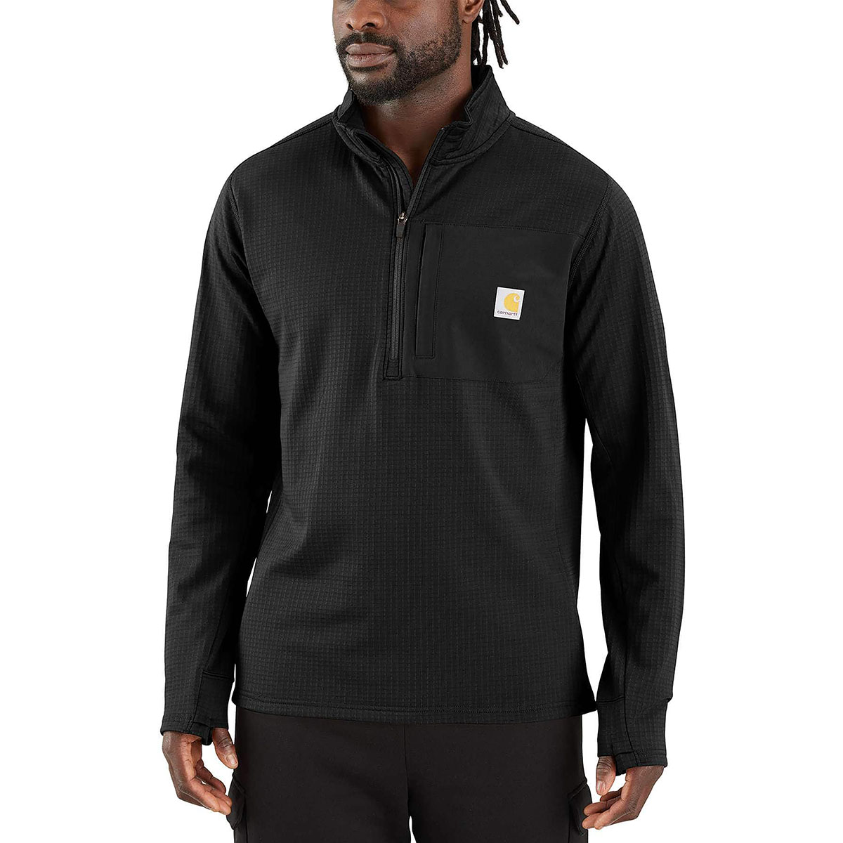 CARHARTT - FORCE RELAXED FIT HALF-ZIP SHIRT
