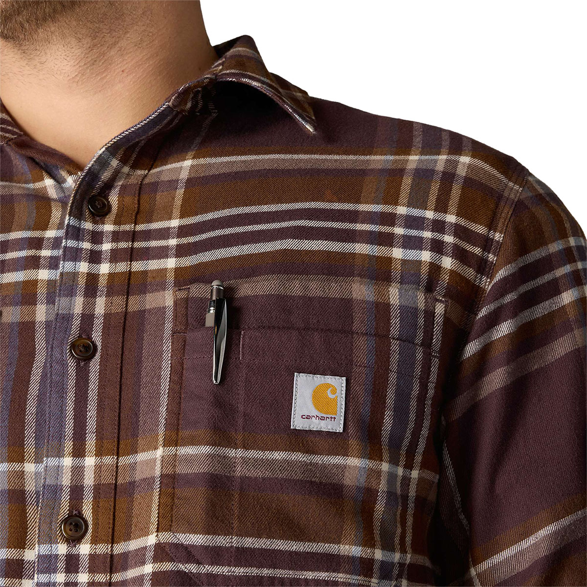 CARHARTT - MIDWEIGHT CHAMBRAY SHIRT