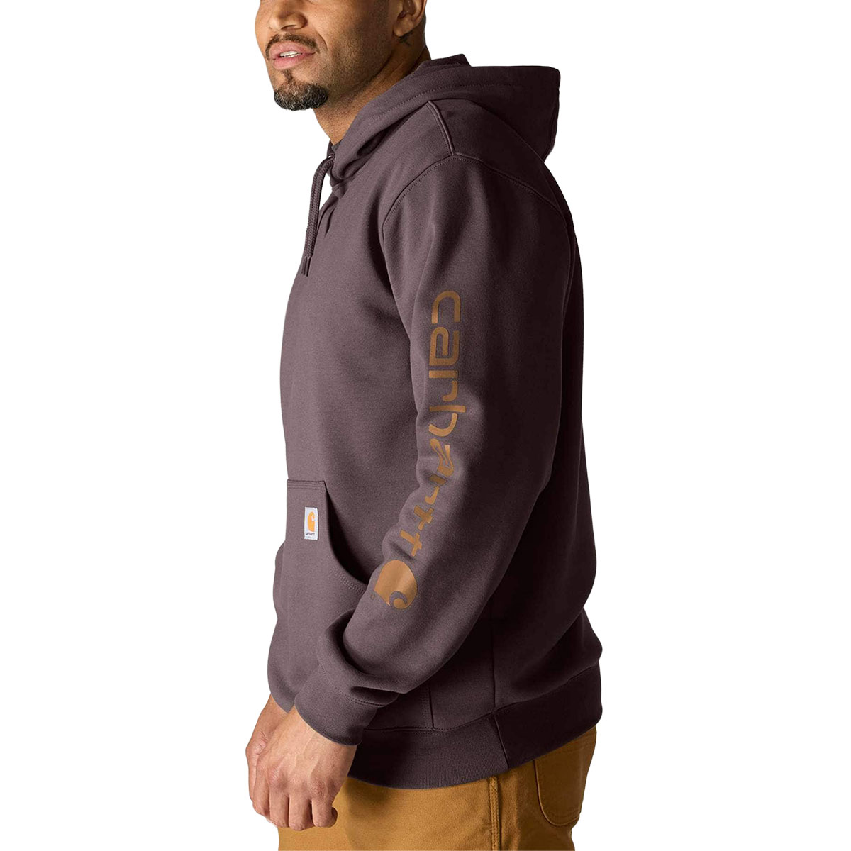 CARHARTT - MIDWEIGHT LOGO SLEEVE GRAPHIC HOODIE