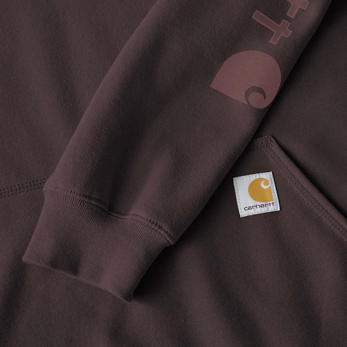 CARHARTT - MIDWEIGHT LOGO SLEEVE GRAPHIC HOODIE