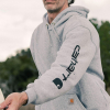 CARHARTT - MIDWEIGHT LOGO SLEEVE GRAPHIC HOODIE