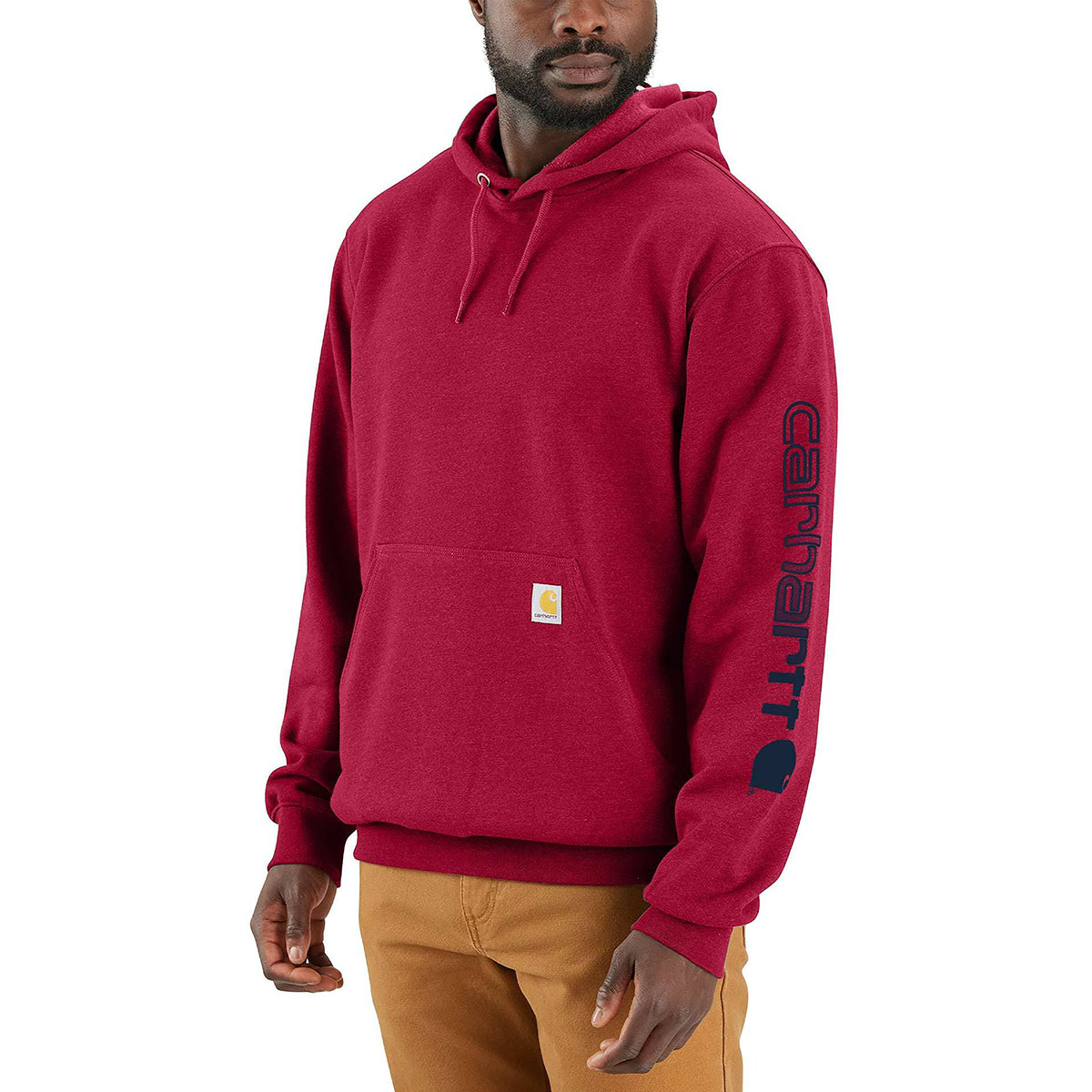 CARHARTT - MIDWEIGHT LOGO SLEEVE GRAPHIC HOODIE
