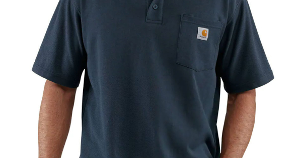 Carhartt - POCKET POLO T-SHIRT (K570-NVY)