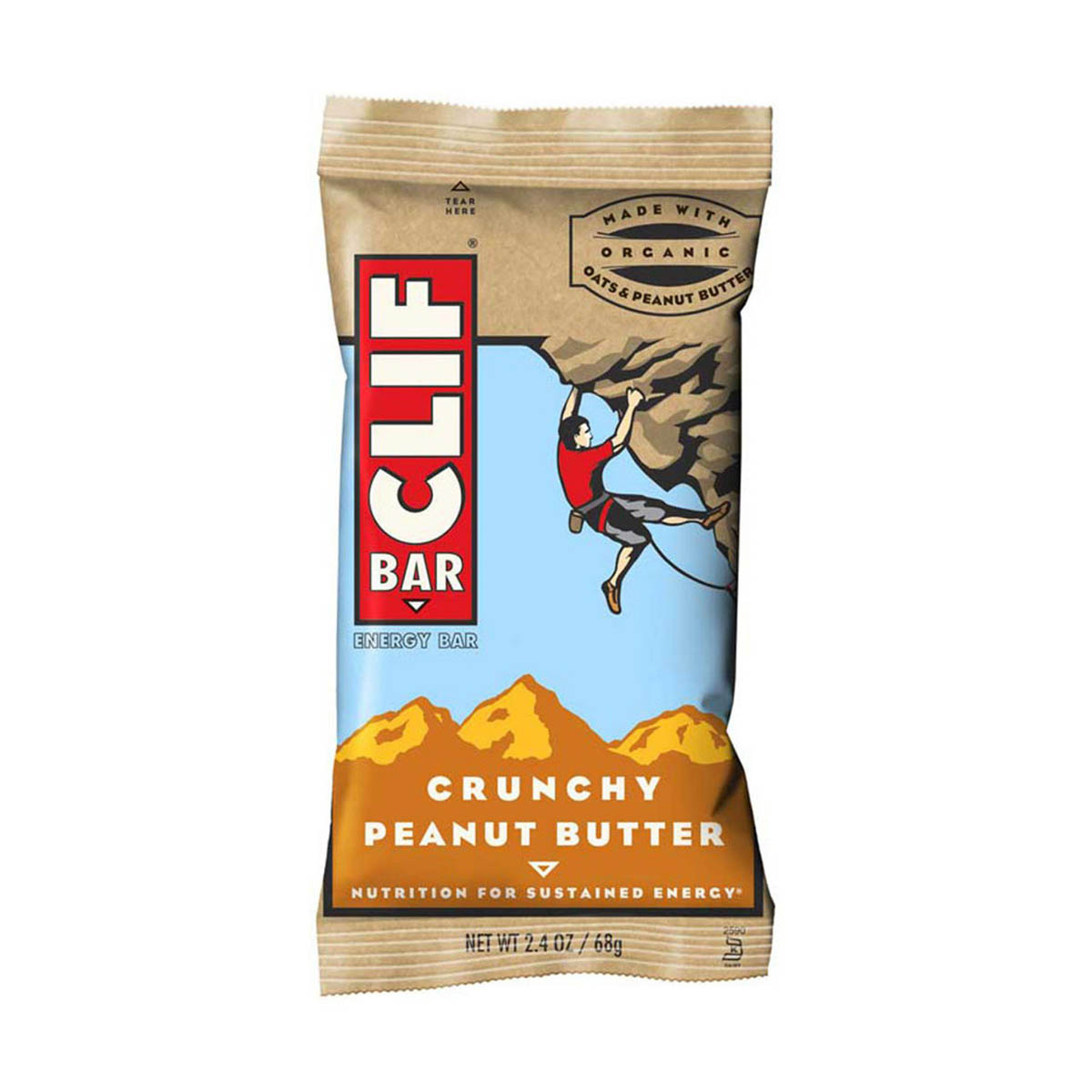 CLIF BAR - CRUNCHY PEANUT BUTTER