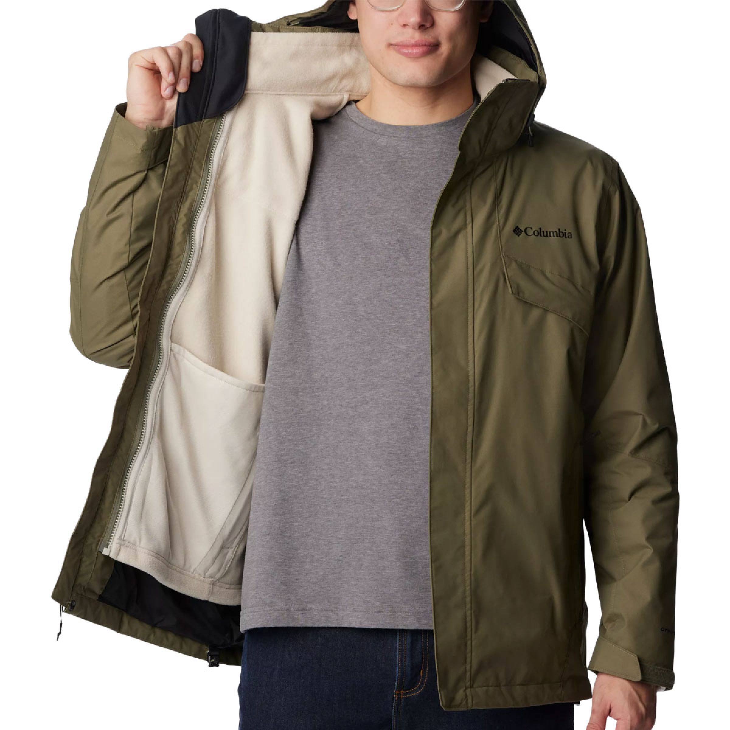 Columbia - BUGABOO II FLEECE INTERCHANGE JACKET (1800662 398)
