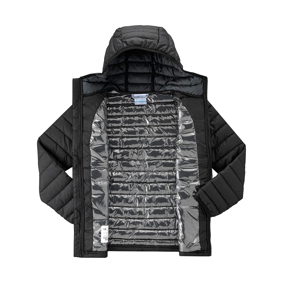 COLUMBIA - POWDER LITE BOYS HOODED JACKET