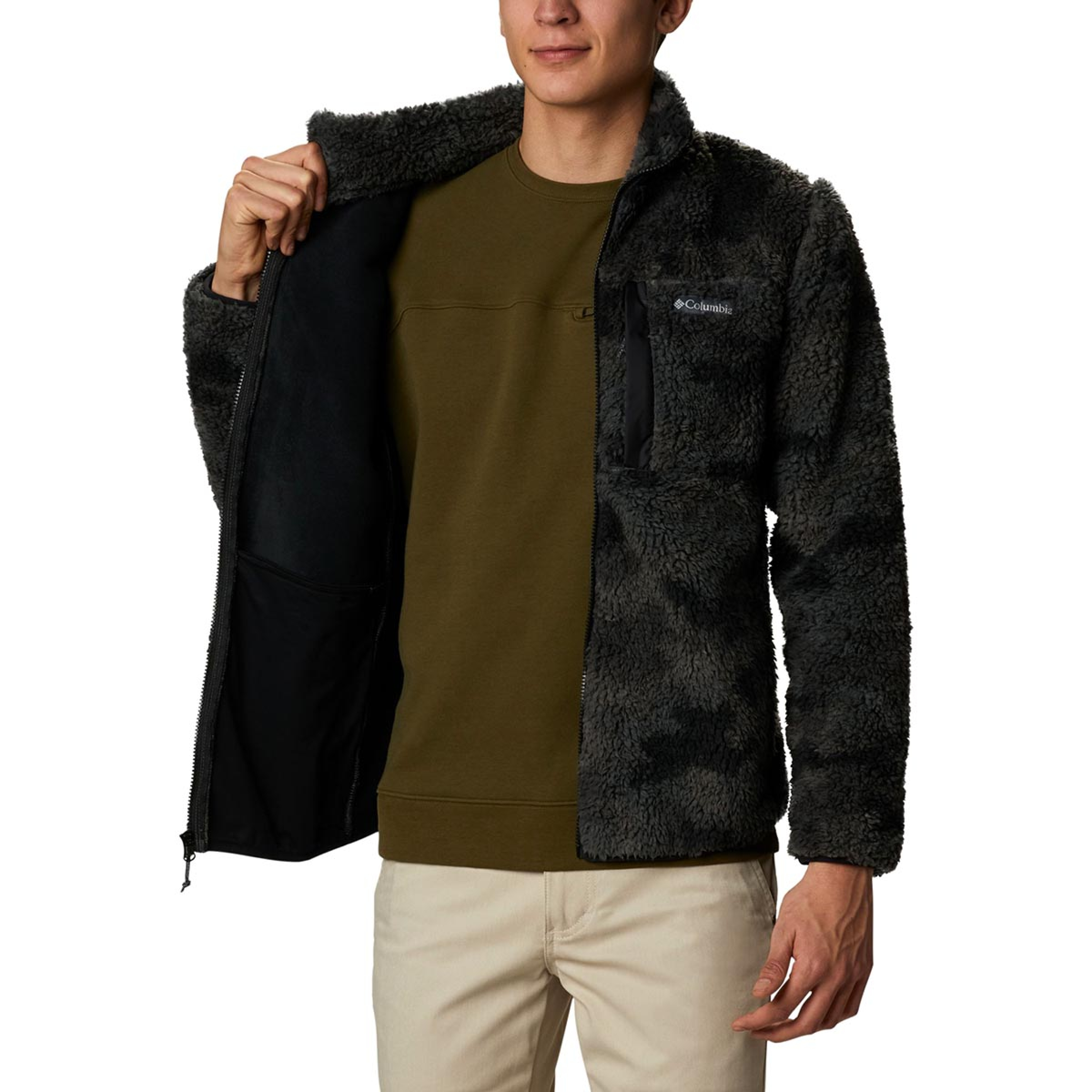 Columbia WINTER PASS PRINT FULL ZIP FLEECE (1866565 010)