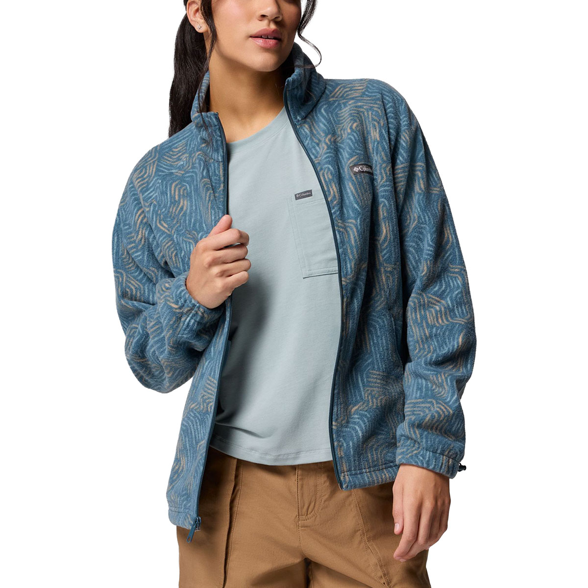 COLUMBIA - BENTON SPRINGS PRINTED FULL ZIP