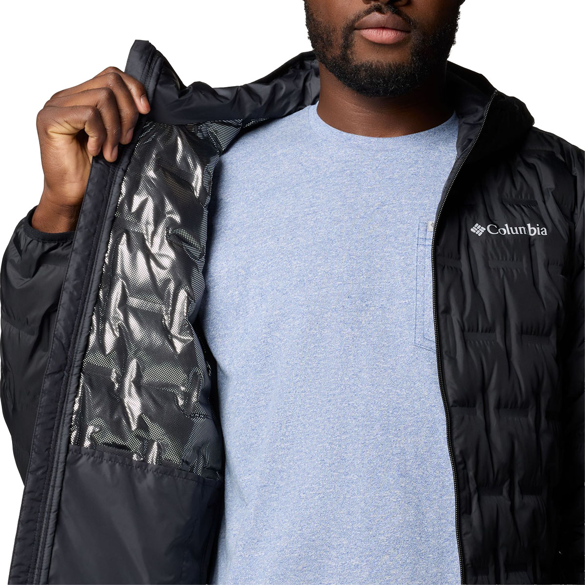 COLUMBIA - DELTA RIDGE II DOWN HOODED JACKET