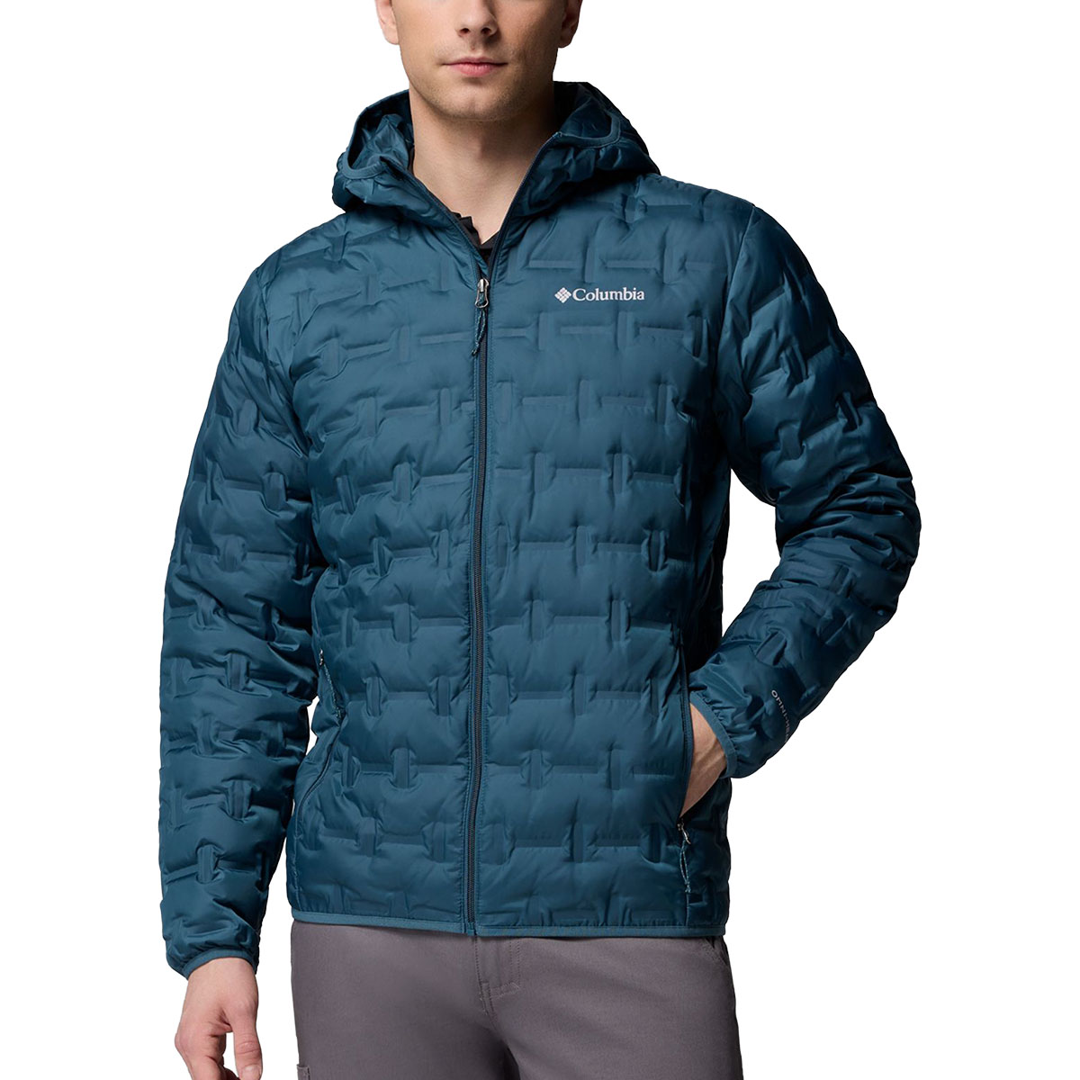 COLUMBIA - DELTA RIDGE II DOWN HOODED JACKET