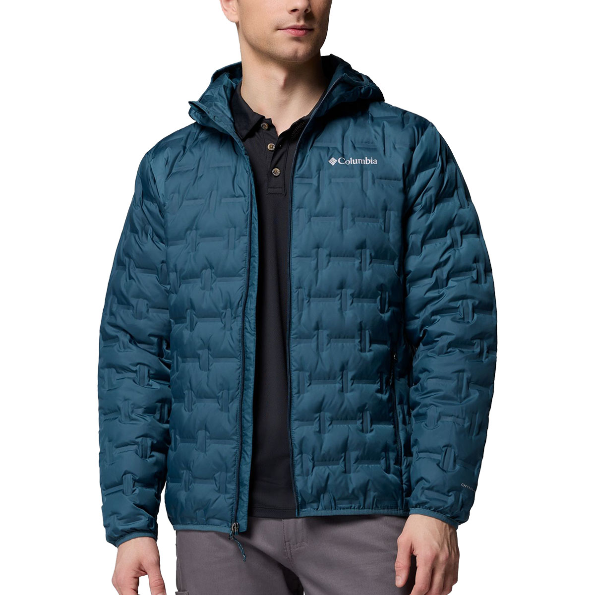COLUMBIA - DELTA RIDGE II DOWN HOODED JACKET
