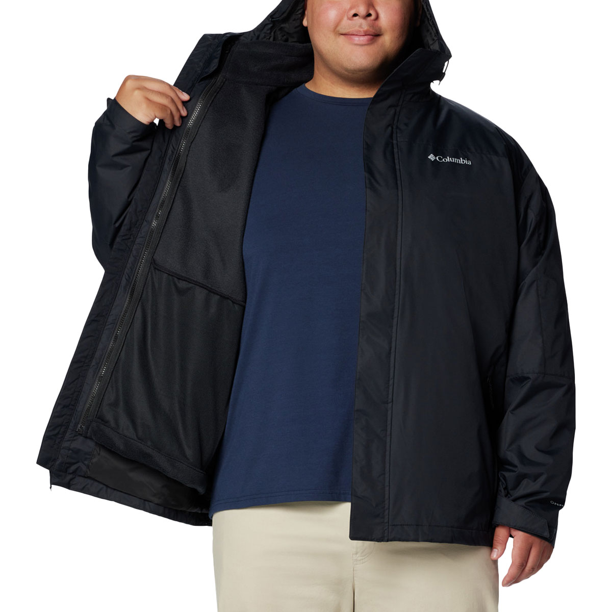 COLUMBIA - TUNNEL FALLS II INTERCHANGE JACKET (PLUS SIZE)