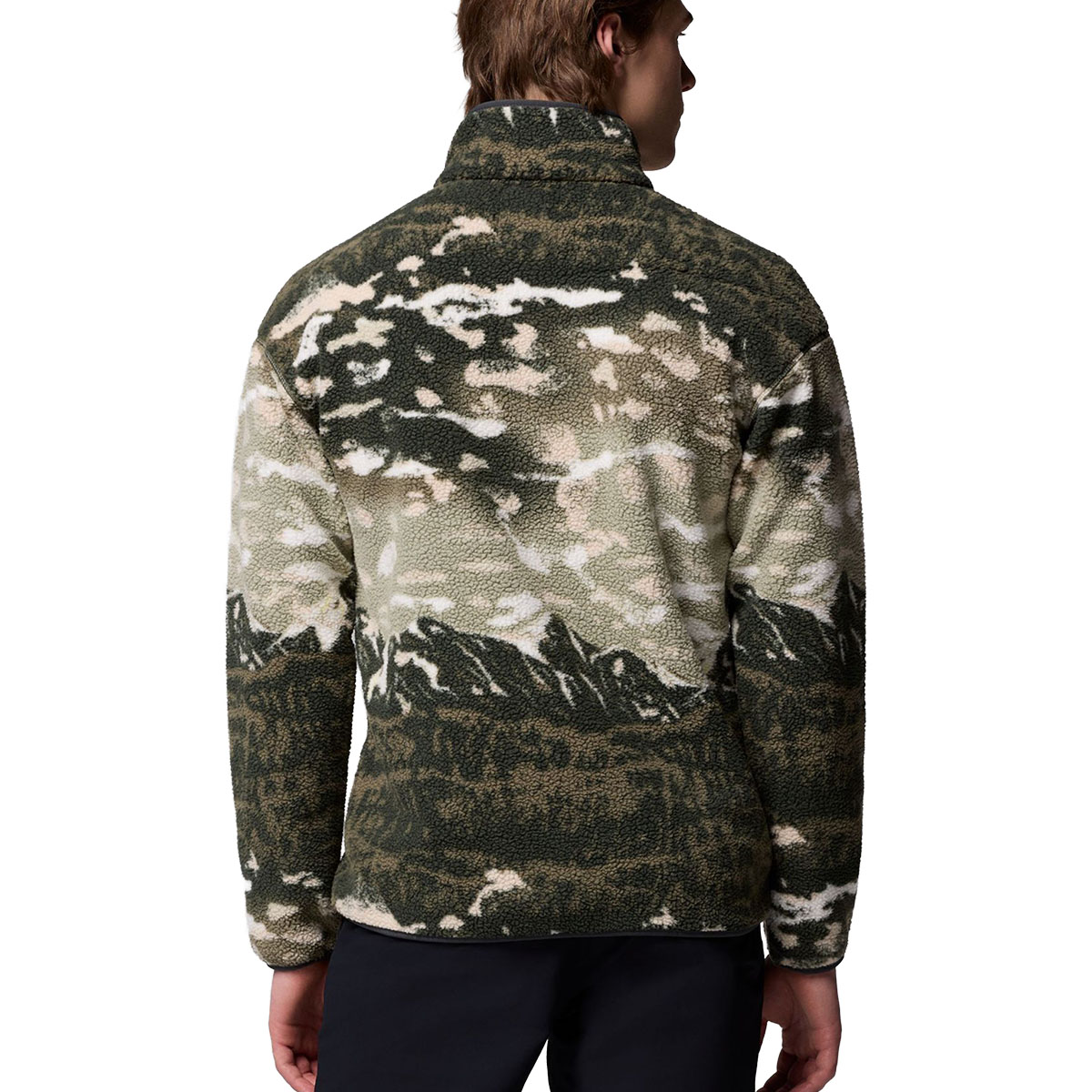 COLUMBIA - HELVETIA II PRINTED 1/2 SNAP FLEECE