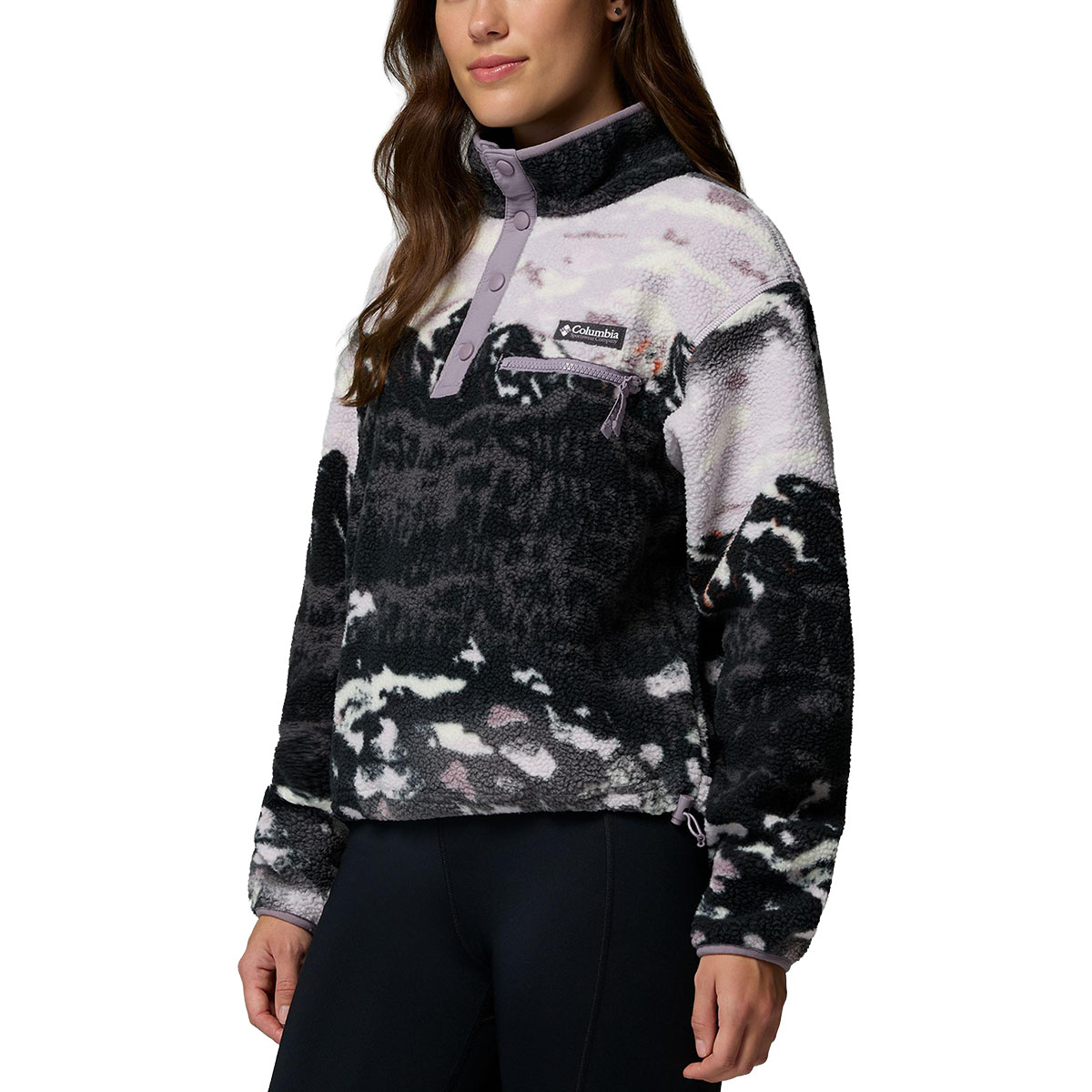 COLUMBIA - HELVETIA II PRINTED CROPPED HALF SNAP