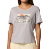 COLUMBIA - RUBY SPRINGS GRAPHIC SCOOP NECK