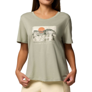 COLUMBIA - RUBY SPRINGS GRAPHIC SCOOP NECK
