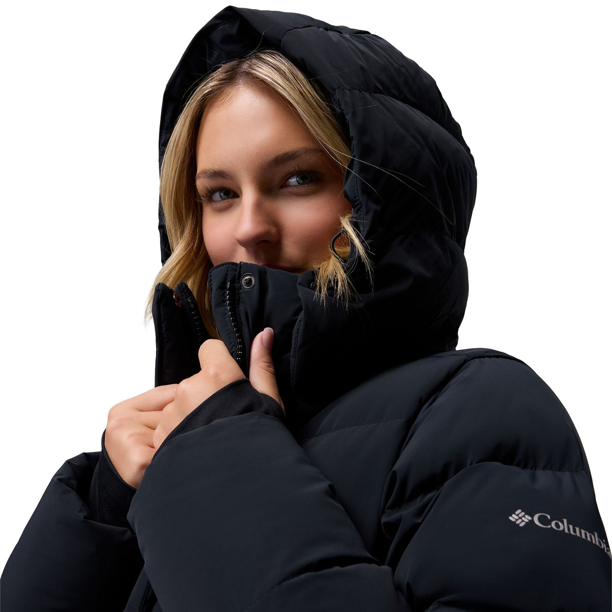COLUMBIA - AMAZE PUFFED MID HOODED JACKET