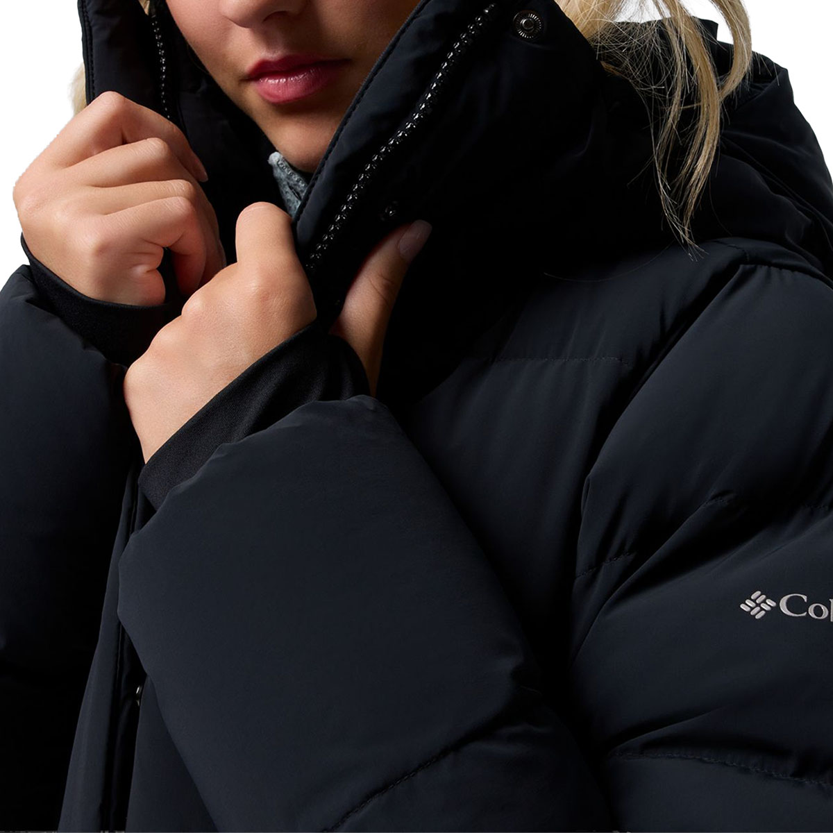 COLUMBIA - AMAZE PUFFED MID HOODED JACKET