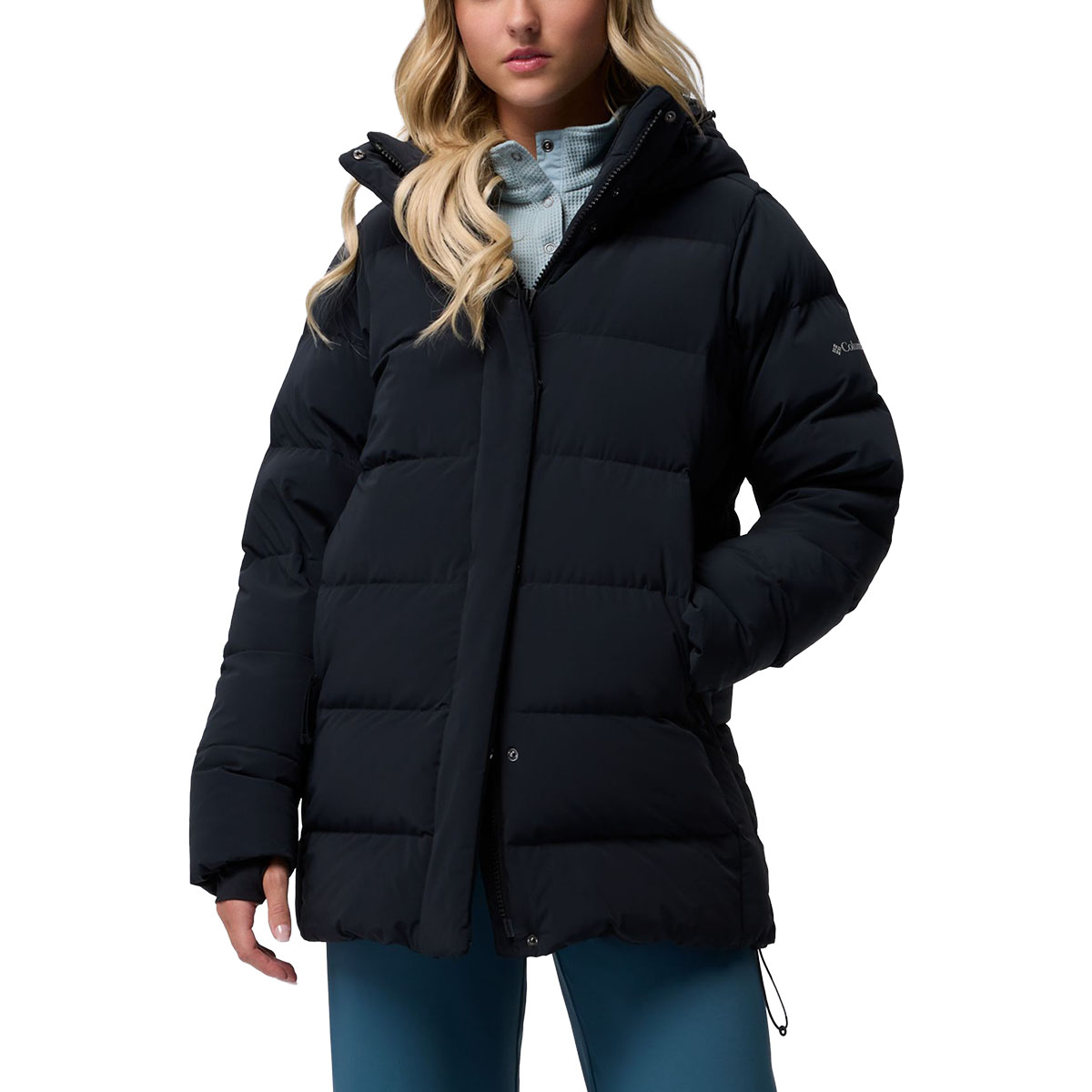 COLUMBIA - AMAZE PUFFED MID HOODED JACKET