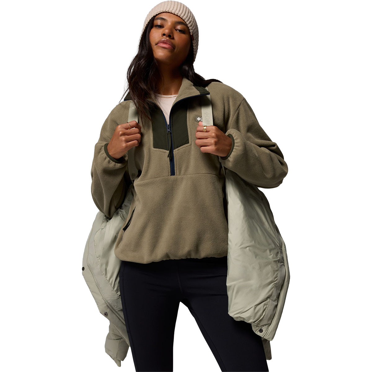 COLUMBIA - AMAZE PUFFED MID HOODED JACKET