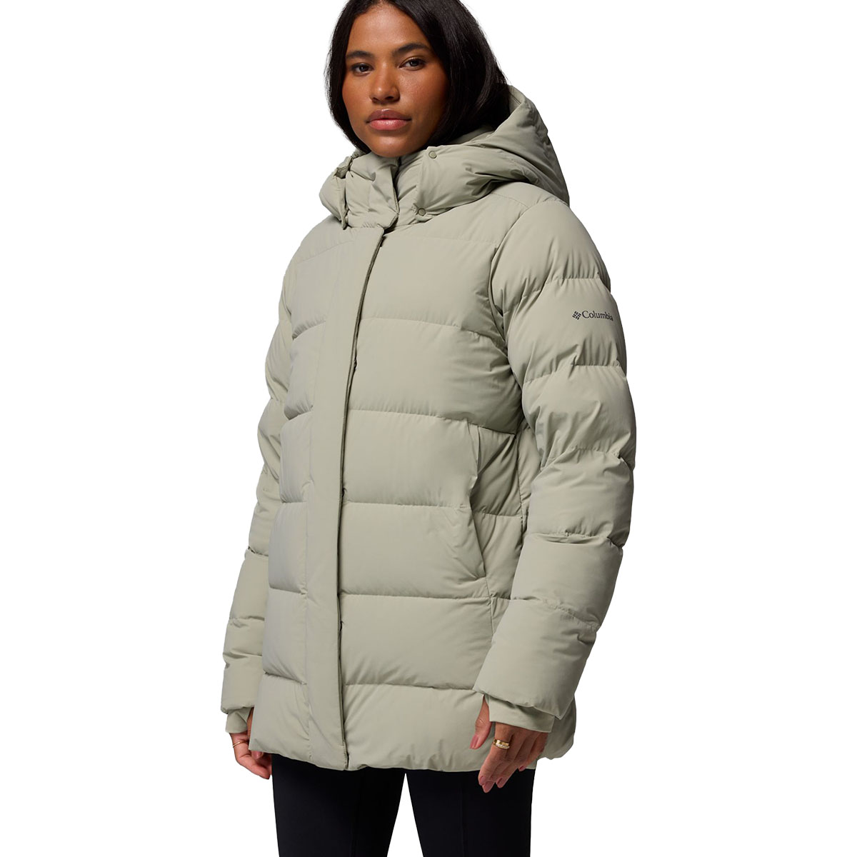 COLUMBIA - AMAZE PUFFED MID HOODED JACKET