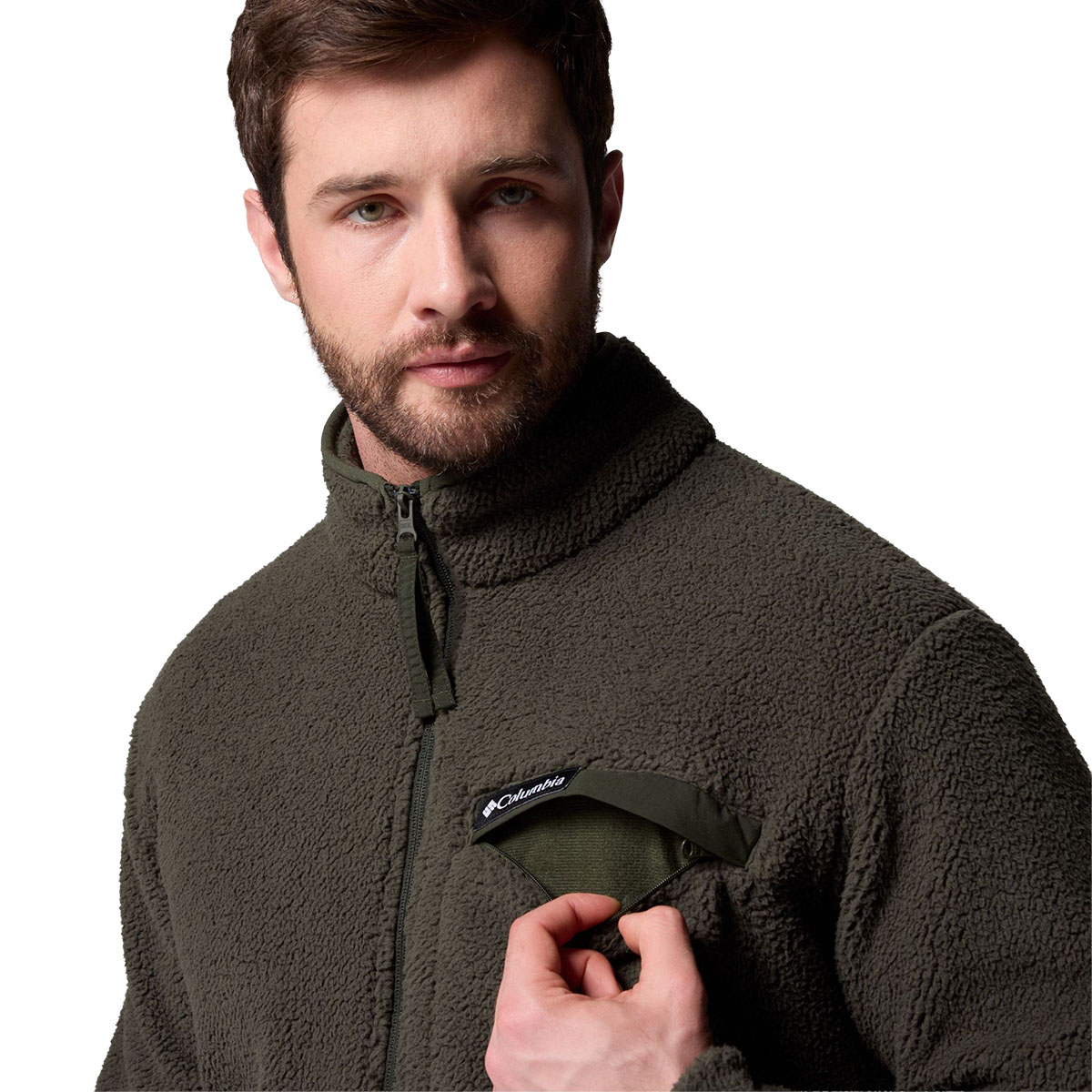 COLUMBIA - RUGGED RIDGE HIGH PILE FULL ZIP FLEECE