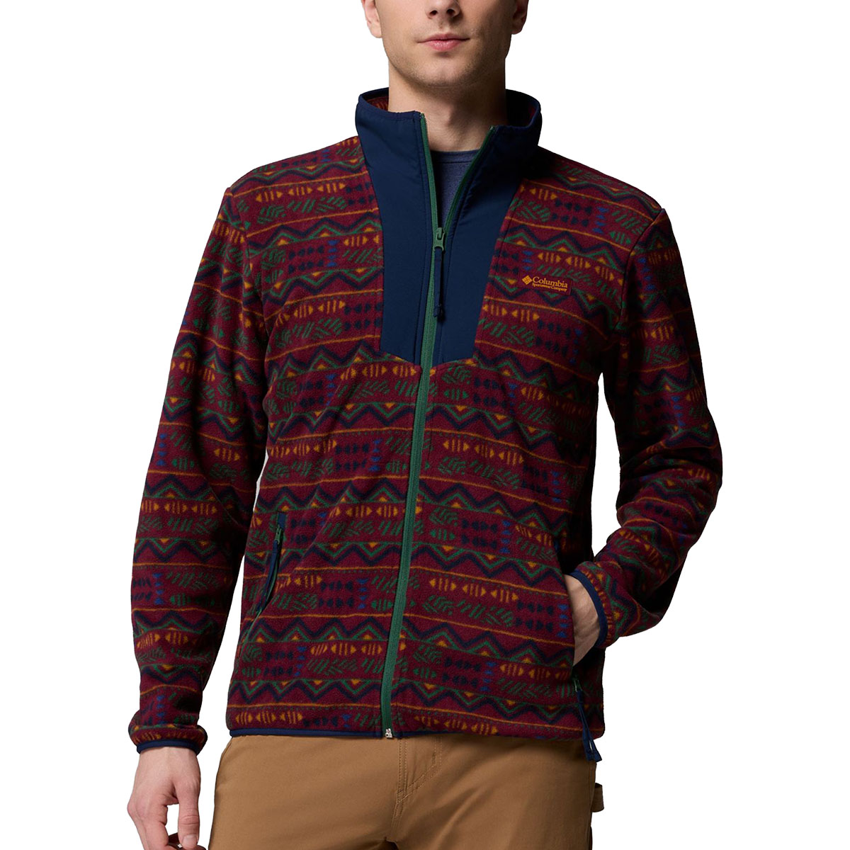 COLUMBIA - SEQUOIA GROVE PRINTED FULL ZIP FLEECE