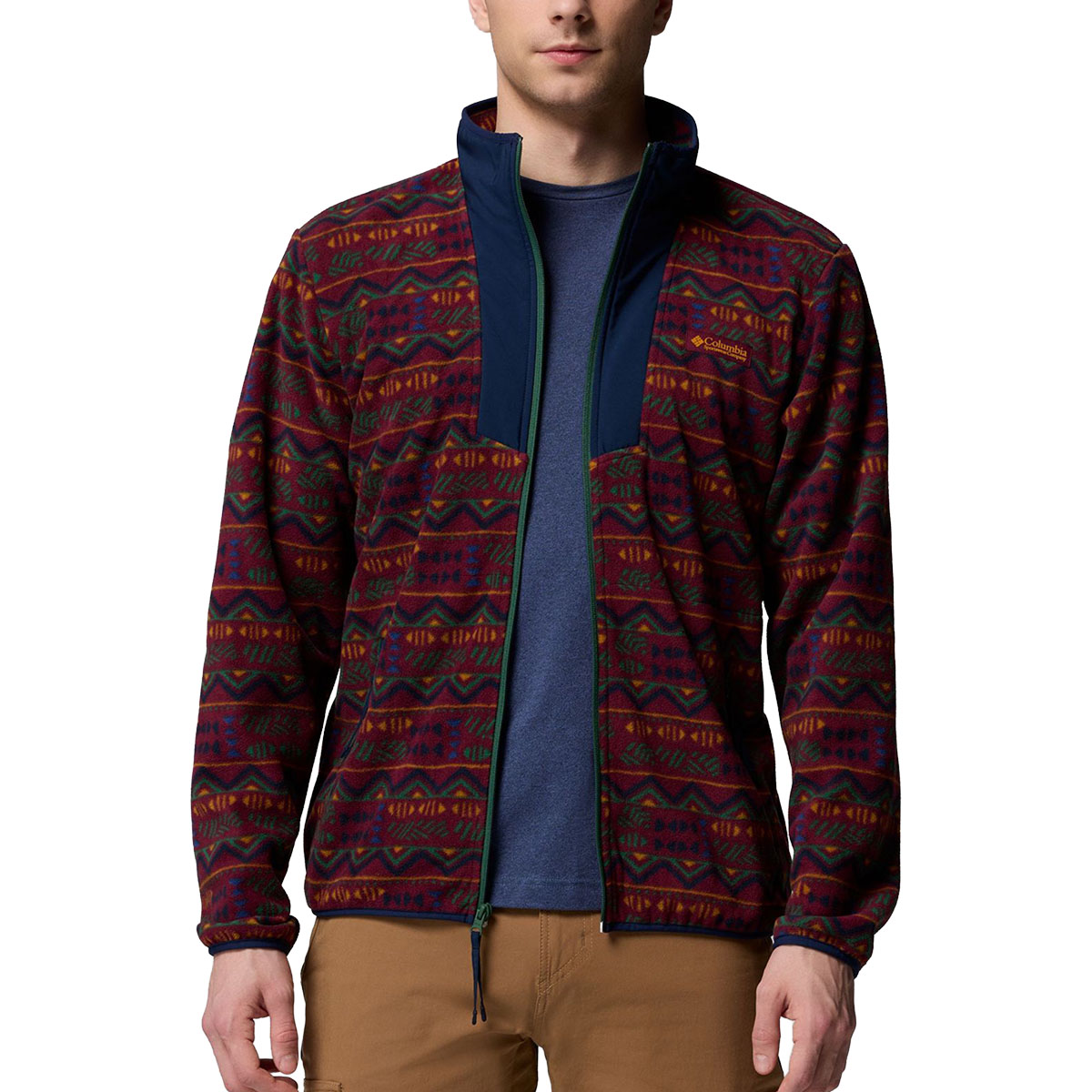 COLUMBIA - SEQUOIA GROVE PRINTED FULL ZIP FLEECE
