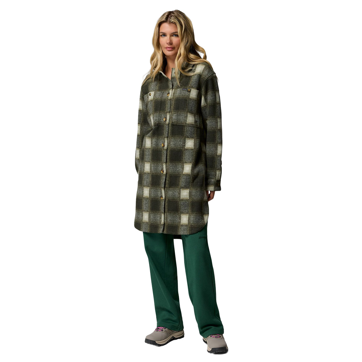 COLUMBIA - WILDEST VENTURE LONG FLEECE COAT
