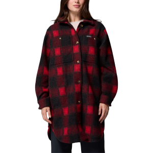 COLUMBIA - WILDEST VENTURE LONG FLEECE COAT