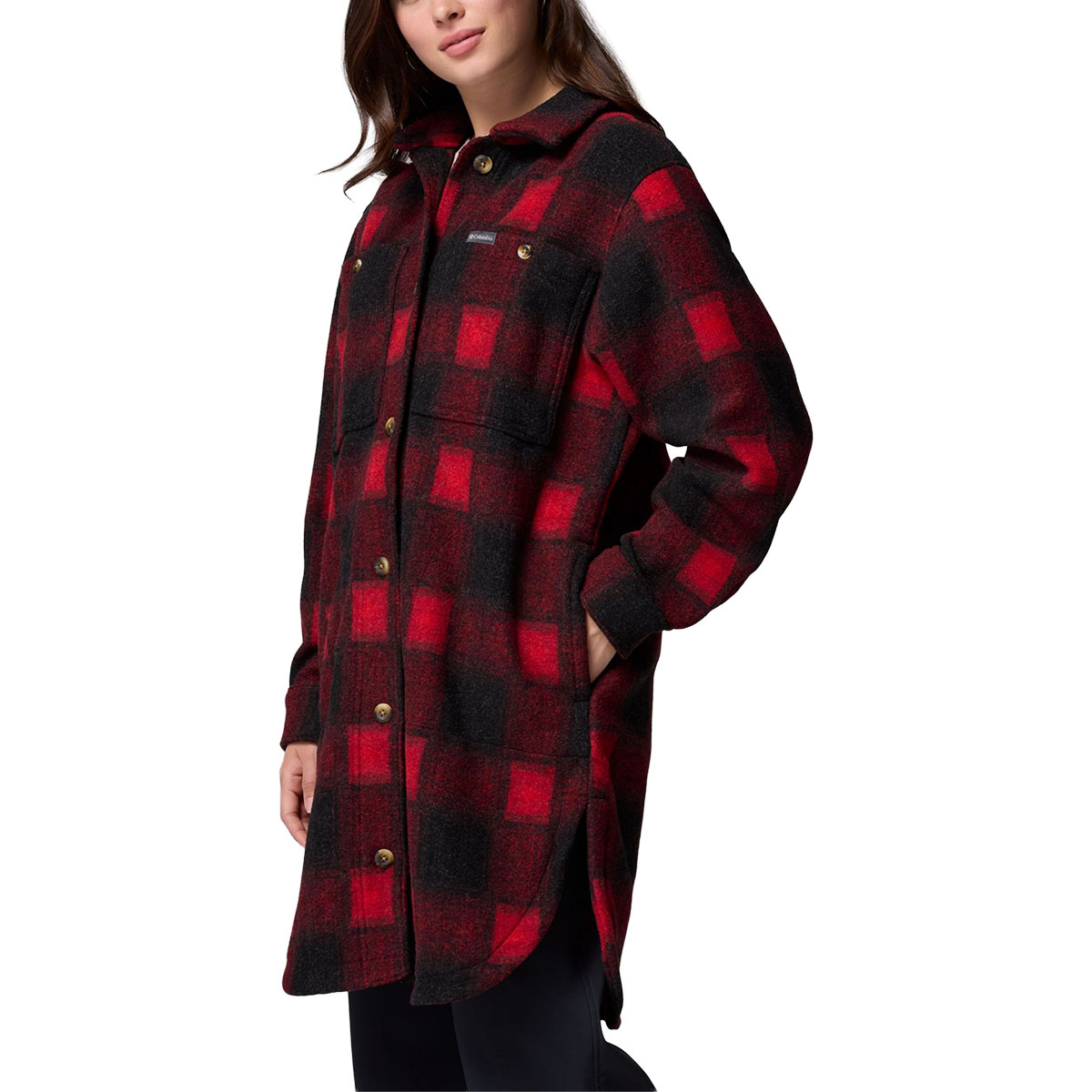 COLUMBIA - WILDEST VENTURE LONG FLEECE COAT