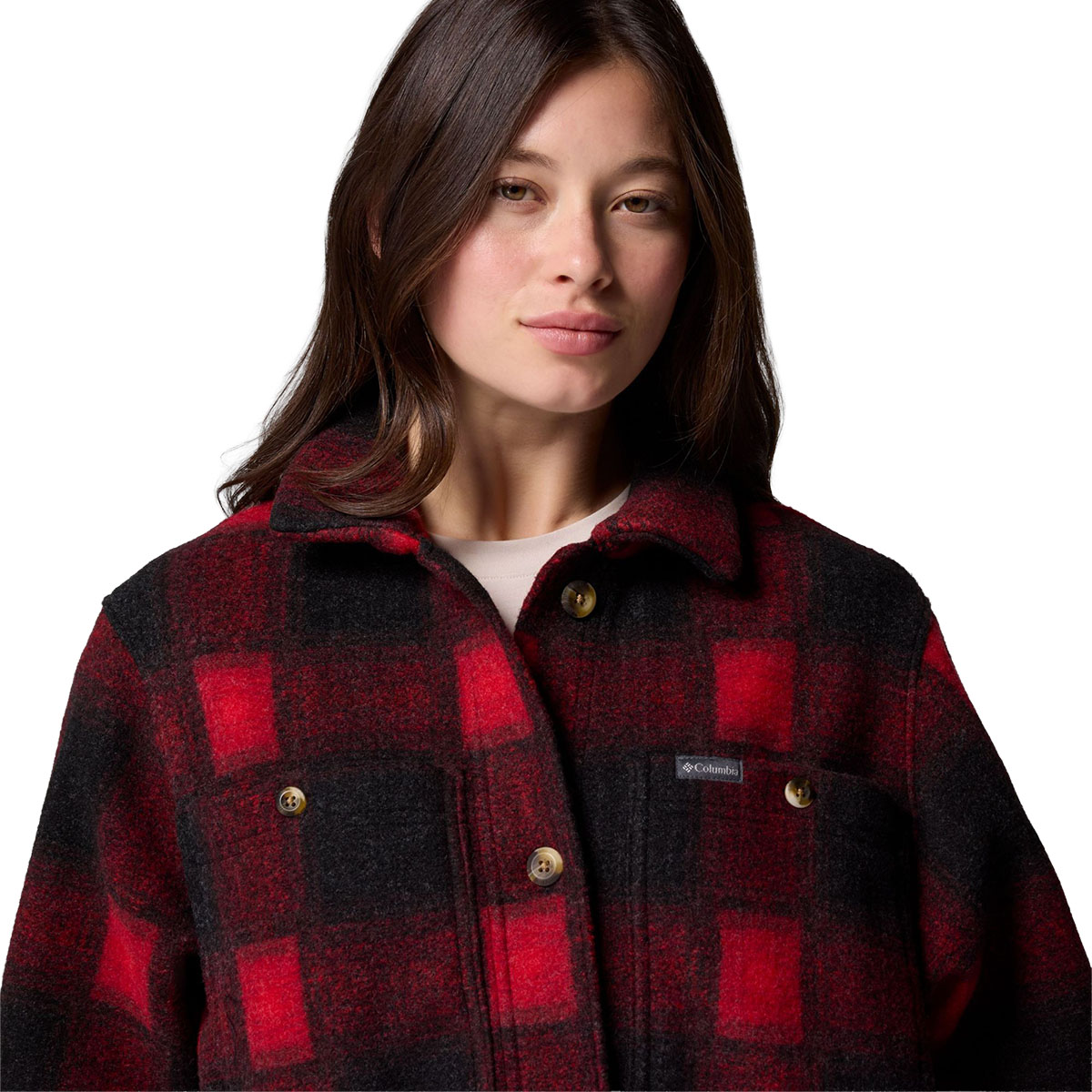 COLUMBIA - WILDEST VENTURE LONG FLEECE COAT