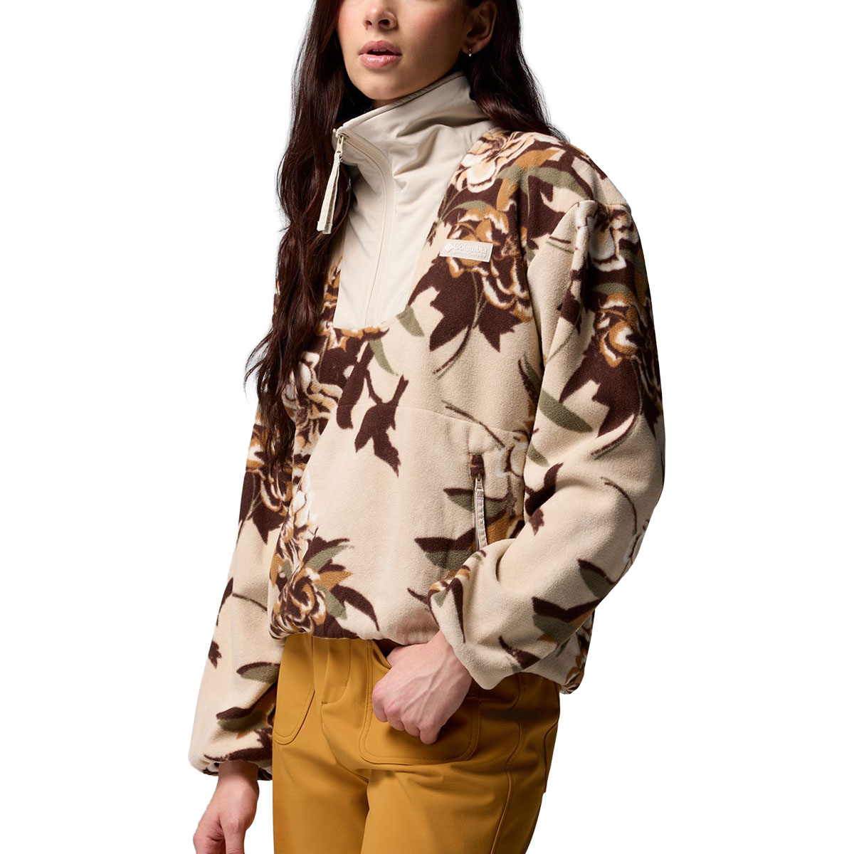 COLUMBIA - SEQUOIA GROVE PRINTED HALF ZIP FLEECE