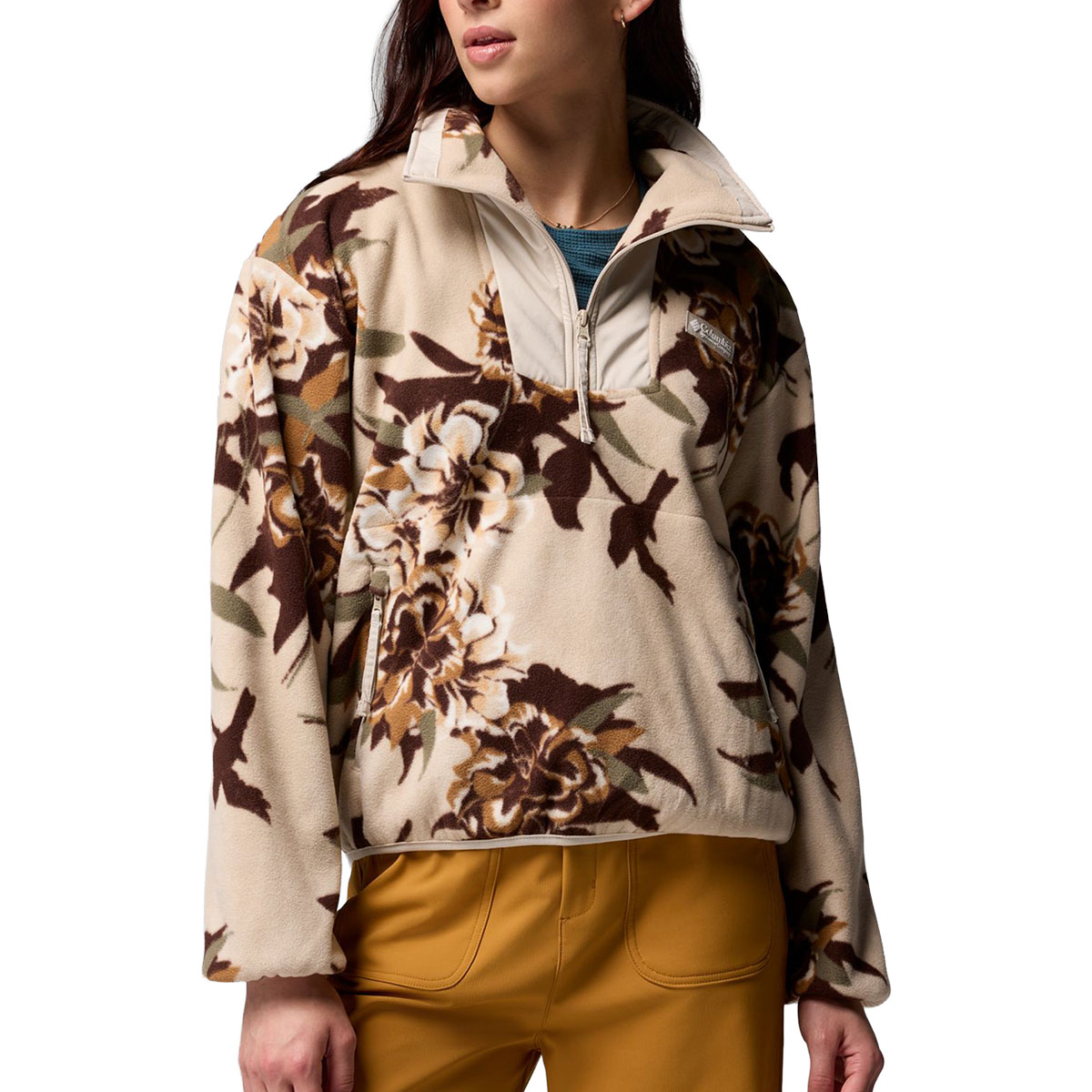 COLUMBIA - SEQUOIA GROVE PRINTED HALF ZIP FLEECE