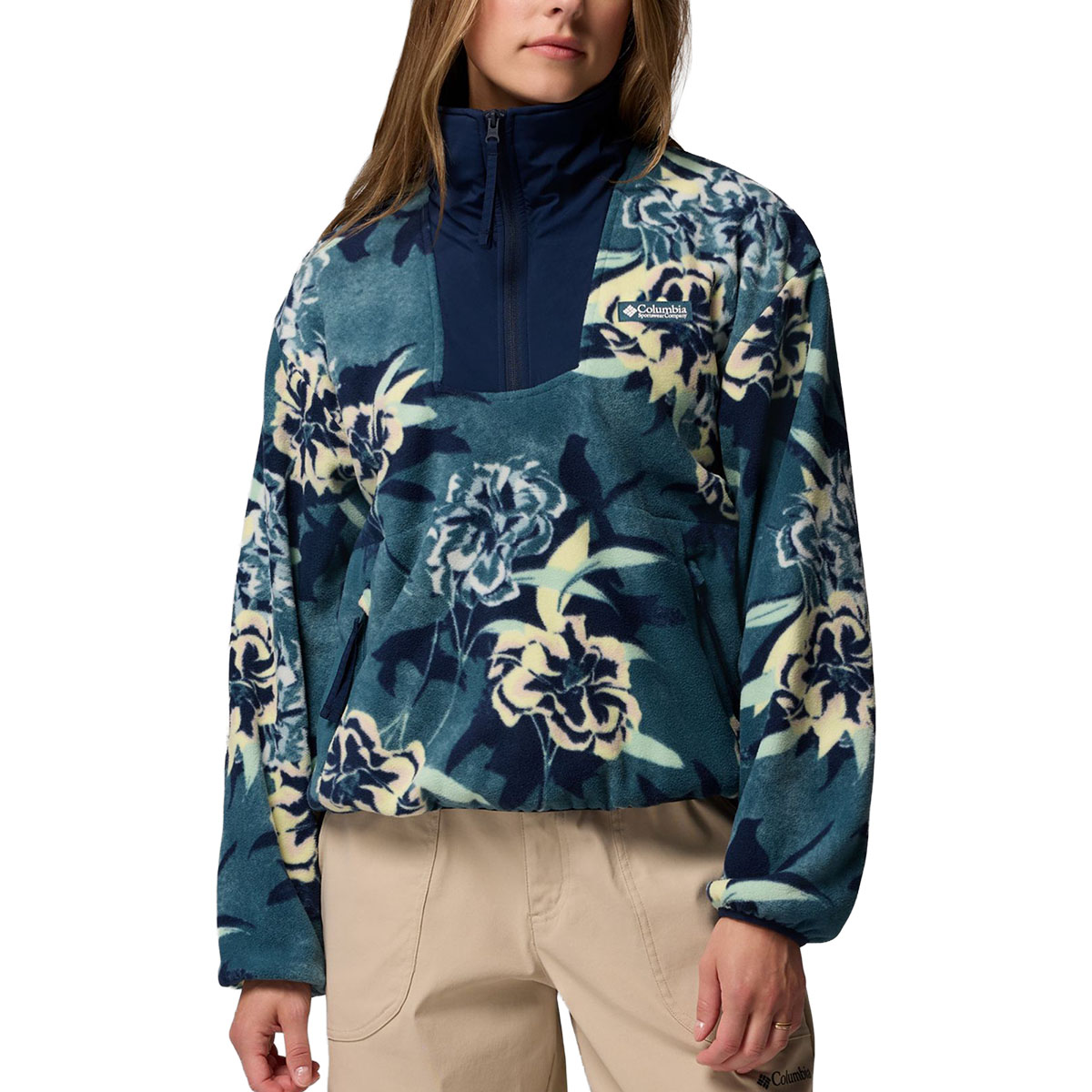 COLUMBIA - SEQUOIA GROVE PRINTED HALF ZIP FLEECE