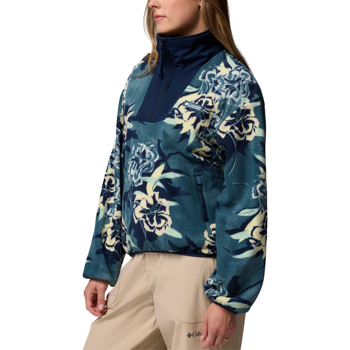 COLUMBIA - SEQUOIA GROVE PRINTED HALF ZIP FLEECE