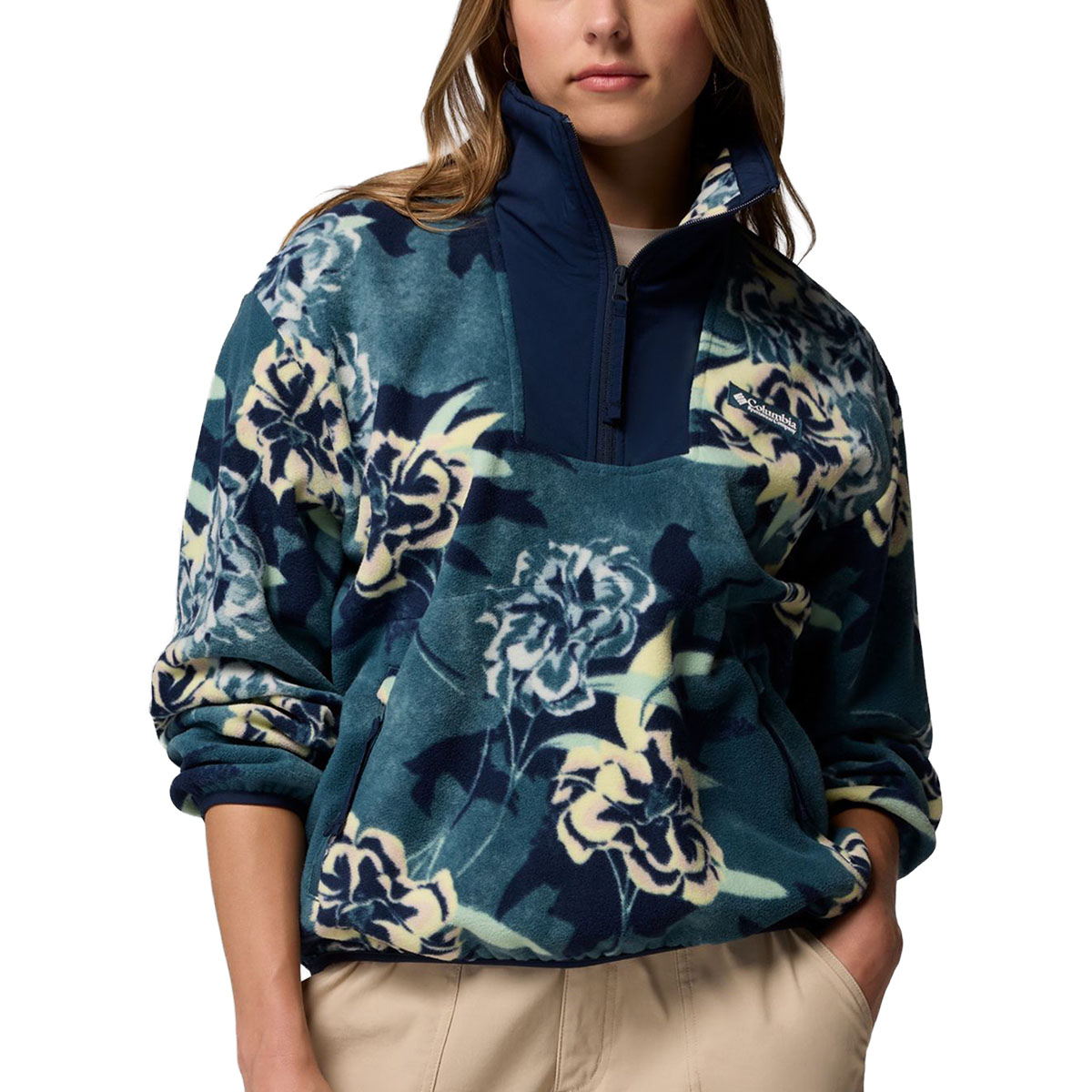 COLUMBIA - SEQUOIA GROVE PRINTED HALF ZIP FLEECE