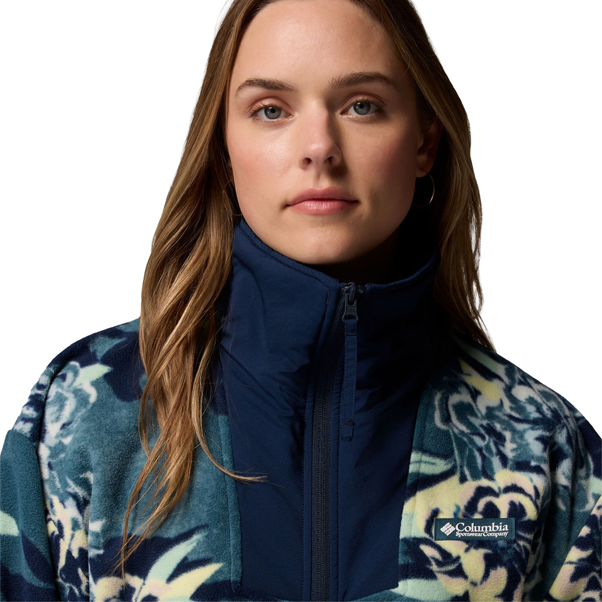 COLUMBIA - SEQUOIA GROVE PRINTED HALF ZIP FLEECE