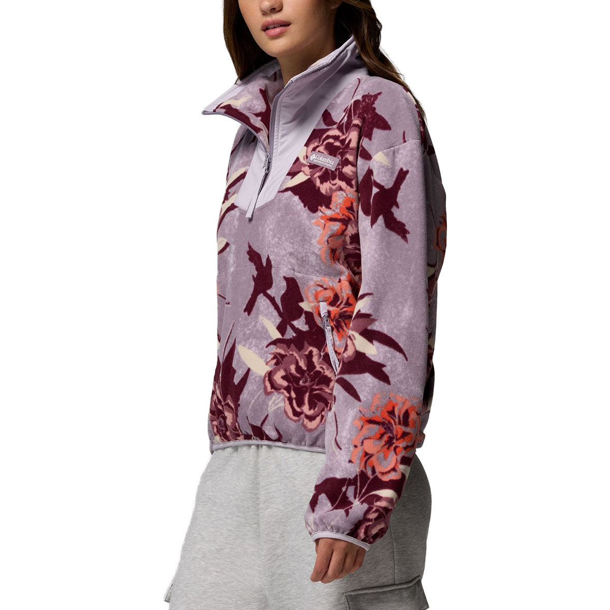 COLUMBIA - SEQUOIA GROVE PRINTED HALF ZIP FLEECE