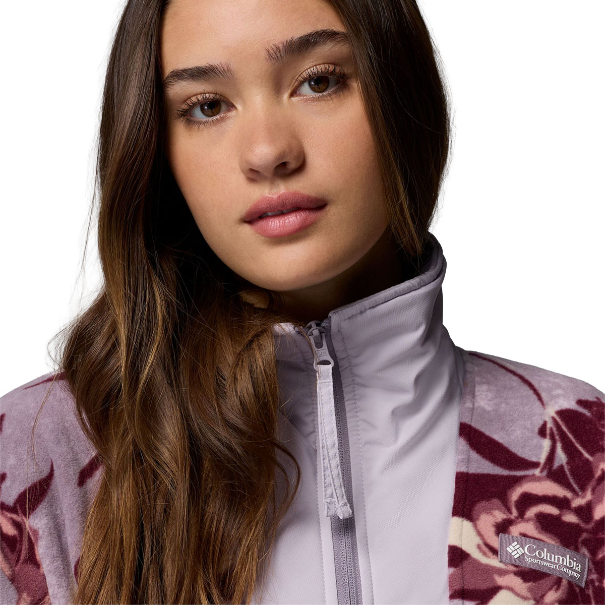 COLUMBIA - SEQUOIA GROVE PRINTED HALF ZIP FLEECE